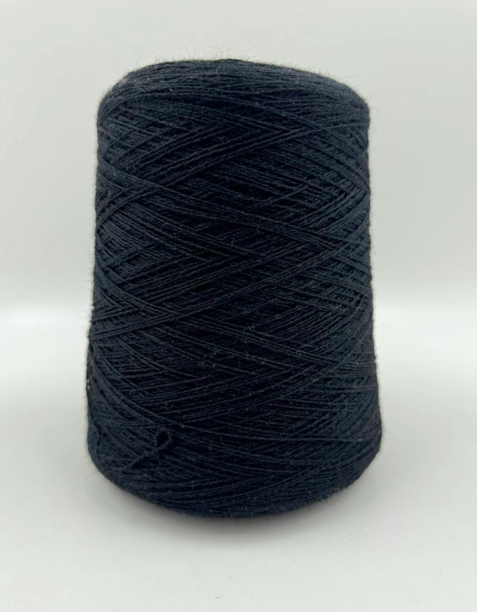 Пряжа Blonde, Lanecardate, меринос, бэби альпака сури, цвет черный